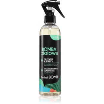 Joanna Herbal Bomb Detangling Spray Conditioner spray pentru par usor de pieptanat - imagine 2